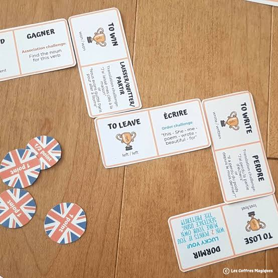 jeu anglais conjugaison